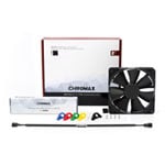 Noctua 120mm NF-F12 PWM CHROMAX Pressure Fan with Swappable Anti-Vibration Pads