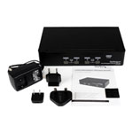 StarTech.com 4-Port DisplayPort/USB KVM Switch