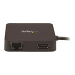 USB-C Multiport Adapter for Laptops - 4K HDMI - GbE - USB-C - USB-A