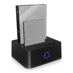 Icybox Standalone HDD Clone Station for 2.5/3.5 inch SATA HDD/SSD Drives