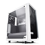 Fractal Design Meshify C White Tempered Glass Mid Tower PC Gaming Case with 2 x 120mm Fans (2021)
