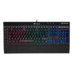 Corsair K55 RGB Backlit USB PC Gaming Keyboard - Factory Refurb