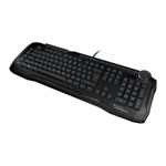 Roccat Horde 2.0 Membranical Fast Gaming Keyboard with Tuning Wheel, Backlit Blue LED