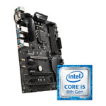Intel Core i5 8600K CPU + MSI Z370 PC PRO Motherboard LN87970