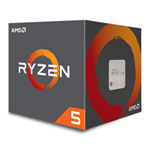 AMD Ryzen 5 2600X Gen2 6 Core AM4 CPU/Processor with Wraith Spire Cooler
