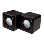 XCclio CK4 Mini Cube Stereo Speakers USB for PC, Laptop, Smartphones 3W RMS