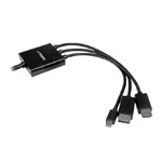 StarTech.com HDMI, DP or Mini DP to HDMI Converter