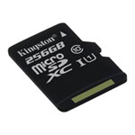 Kingston Canvas Select 256GB UHS Micro SD Memory Card