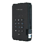 iStorage 500GB diskAshur2 USB 3.1 Encrypted External HDD/Hard Drive
