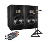 ADAM Audio T7V (Pair) + Floor Stands + Leads