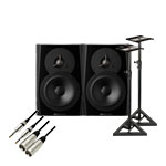 Dynaudio PRO LYD-5 Next Generation 5" Nearfield Studio Monitor +Adam Hall Stands+Leads