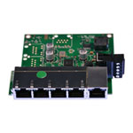 Brainboxes Industrial Embeddable Ethernet 5 Port Switch