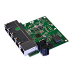 Brainboxes Industrial Embeddable Ethernet 5 Port Switch