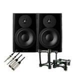 Dynaudio PRO LYD-8 Next Generation 8" Nearfield Studio Monitor + Iso Acoustic Stands + Leads