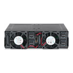 Icy Dock Rugged Full Metal 4 Bay 2.5" NVMe U.2 SSD Mobile Rack For External 5.25" Bay