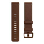 Cognac Large Leather Band for FitBit Versa