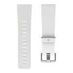 White Large Classic Band for FitBit Versa