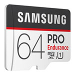 Samsung 64GB PRO Endurance 24/7 Recording MicroSD Memory Card