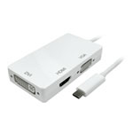 USB TYPE C to HDMI, DVI or VGA Adaptor