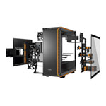 be quiet Orange Dark Base PRO 900 REV 2 Full Tower Windowed PC Gaming Case