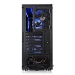 Thermaltake V200 RGB Tempered Glass Case + Tt 550W Super Silent PSU + 3x RGB Fans Fitted EXCLUSIVE