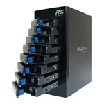 HighPoint RocketStor 6418AS 8 Bay 6Gb/s SAS/SATA Hardware RAID Tower Enclosure