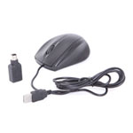 CIT MS M14 USB PS2 Combo Optical Mouse 800dpi Black LN92807 SCAN UK
