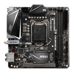 MSI MPG Intel Z390I GAMING EDGE AC WiFi 9th Gen Mini ITX Motherboard