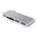 ICY BOX USB Type C Notebook Docking Station with Card Reader