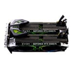 EVGA RGB 2-Way RTX NVLink SLI Bridge - 60mm - 3 Slot Config