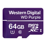WD Purple 64GB High Endurance UHS Micro SD Memory Card