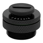 CORSAIR Hydro X XF Black Brass G1/4" Fill Port Adapter with Plug