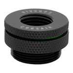 CORSAIR Hydro X XF Black Brass G1/4" Fill Port Adapter with Plug