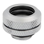 CORSAIR Hydro X XF Chrome Brass 14mm G1/4" Hardline Compression Fittings - Four Pack