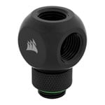CORSAIR Hydro X XF Black Brass G1/4" Rotary Y Splitter Adapter Fitting