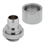 CORSAIR Hydro X XF Chrome Brass 10/13mm G1/4" Softline Compression Fittings - Four Pa