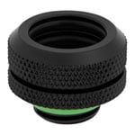 CORSAIR Hydro X XF Black Brass 14mm G1/4" Hardline Compression Fittings - Four Pack