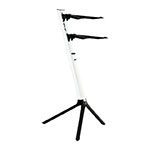 STAY Slim Two Tier Keyboard Stand (White)