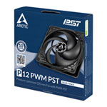 Arctic P12 Static Pressure 120mm PWM PST Fan 4 Pin Black