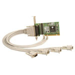 Intashield IS-400 4 Port (RS-232) Serial Universal 32 bit PCI Card (3.3V or 5V) (16550 UART) + cable Intashield IS-400 4 Port (RS-232) Serial Universal 32 bit PCI Card (3.3V or 5V) (16550 UART) + cable