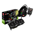 MSI NVIDIA GeForce RTX 2080 GAMING X TRIO + GH70 7.1 Headset
