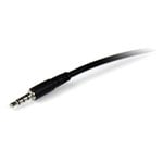 StarTech.com 200cm 4 Position TRRS Headset Extension Cable