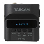 Tascam DR-10L Digital Audio Recorder With Lavalier Microphone