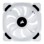 Corsair White LL120 RGB 120mm Dual Light Loop 1 Fan Expansion Pack