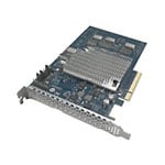 8-Port PCIe Gen3 x8 Switch AIC. Connects 8x NVMe drives.