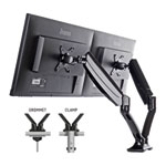 iiyama DS3002C-B1 Dual Gas Spring Monitor Arm