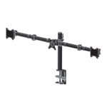 iiyama Triple Desk Top Mounting Arm for upto 27" Tilt/Height/Rotate