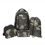 Targus Laptop Backpack Set 4 in 1 Bundle Green Camoflage - Back To School