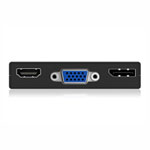 ICY BOX IB-DK2104-C USB Type-C™ 3-in-1 Video Adapter