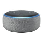 Amazon 3rd Generation Echo Dot Smart Speaker with Alexa - Heather Grey